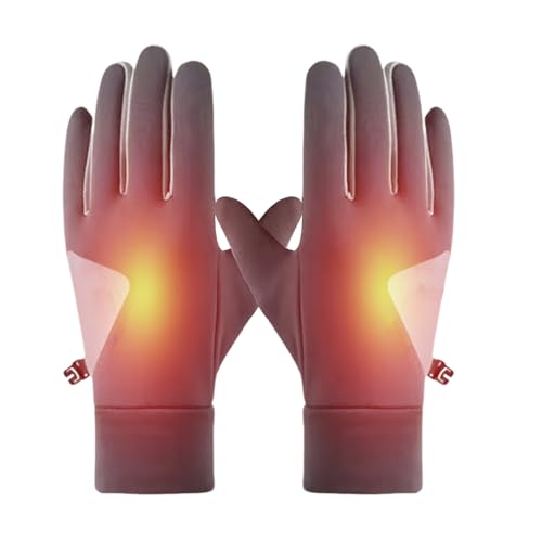 Gants chauffants pour femme Generico imperméables pour cyclisme et travail en plein air
