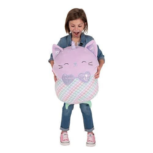 Image of Squishmallows Official Kellytoy Plush 16 inch Anya The Caticorn Mermaid- Ultrasoft Stuffed Animal Plush Toy (Amazon Exclusive)