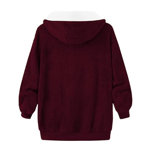 RTTUIOP Men'S Clothing Hoodies Jackets Oversize Winter Casual Long Sleeve Warm Hooded Comfort Solid Color Zipfront Jackets4