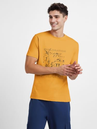 Image of Nobero 100% Cotton T Shirts for Men Stylish | Regular Fit | Graphic Printed T Shirts for Men 180 GSM Combed Cotton | Round Neck Half Sleeve | Pack of 3