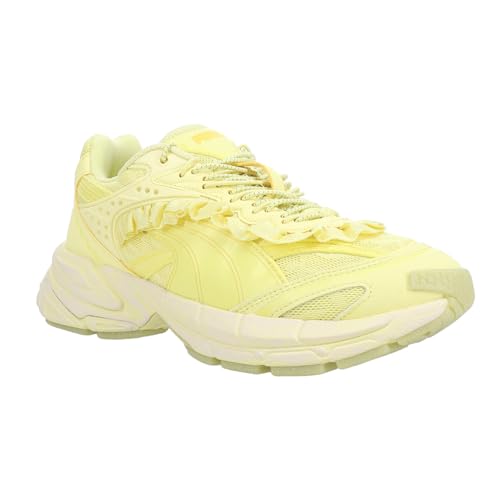 PUMA Womens X Cs Velophasis Vintage Lace Up Sneakers Shoes Casual - Yellow - Size 6.5 M2