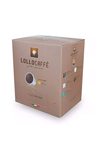100 Capsule Caffè Lollo Miscla Nera Compatibili Sistema Uno