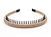 JOBAND 4pcs Hairbands for Women, Non-Slip Zig Zag Headbands, Adjustable Teeth Comb Hair Hoop, Daily Use, Yoga, Spa, Parties, Resin Cotton Blend