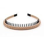 4pcs Hairbands for Women, Non-Slip Zig Zag Headbands, Adjustable Teeth Comb Hair Hoop, Daily Use, Yoga, Spa, Parties, Resin Cotton Blend - Image 4