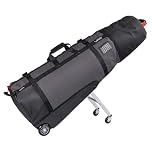 Sun Mountain ClubGlider Journey Wheeled Travel Cover for your Golf Bag in Black/Gunmetal