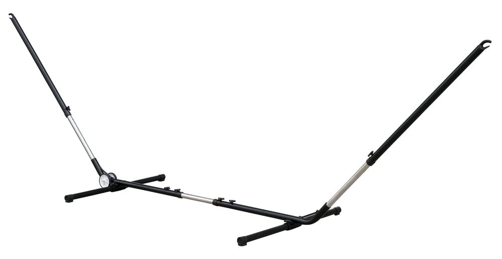 VERDELOOK Supporto Universale per Amaca con Struttura in Metallo, 300/390x100cm Altezza 110/140 cm