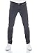 Produktbild Lee Herren Jeans Luke Slim Fit Hose Grau Tapered Männer Jeanshose Baumwolle Denim Stretch Grey w30, Farbe: Dark Grey (LSS2PCQJ3), Größe: 30W / 30L