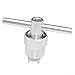 Shower Valve Removal Tool for 1200 1222 1225, Aluminum Cartridge Puller for Bathroom Sink and Tub Faucet Repair, Leaky Shower Fix Tool, Compatible with Brass and Plastic Cartridges