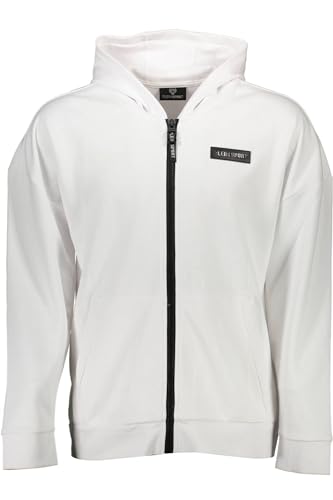 Pull en coton blanc Plein Sport taille L vêtement sport homme