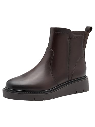 TAMARIS Dam Comfort Boot Flat halvlång stövel, espresso, 38 EU, espresso, 38 EU