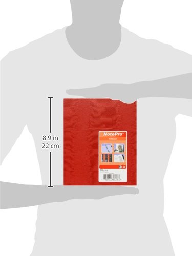 NotePro A5 Refillable Notebook - Red - Image 4