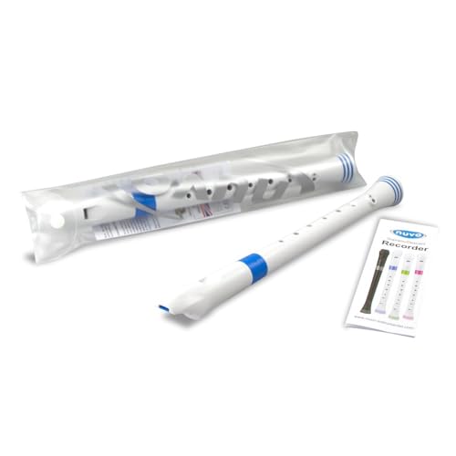 Flûte à bec soprano NUVO lavable et robuste à doigté allemand pour l'école