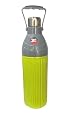 JRM SHINE Plastic Insulated Water Bottle with Handle | 1700 ml Large Capacity (lemon green) | Cold Water Bottle | Leak Proof & Lightweight | Multicolor | Ideal for Gym, Office & Travel gallery image