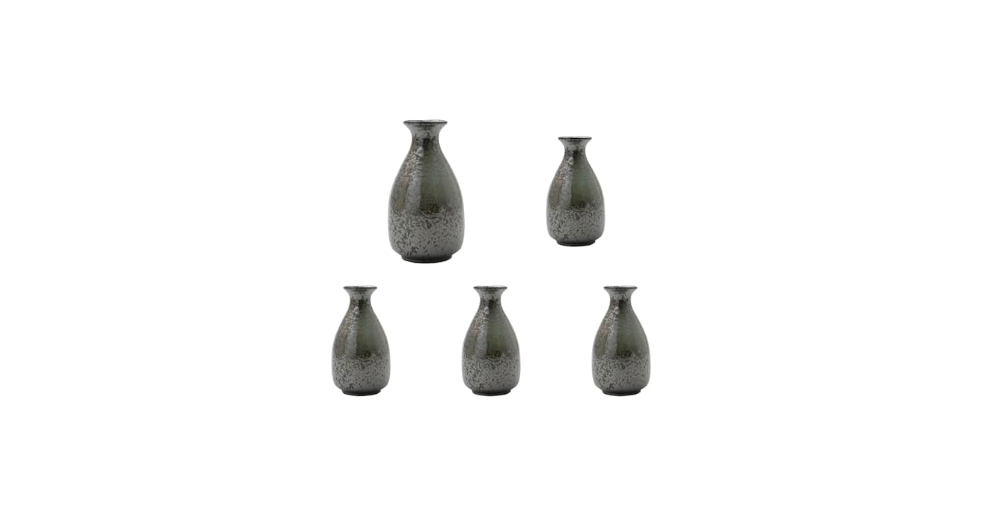 A35　手捻り　徳利　2個 A35手捻り徳利2個