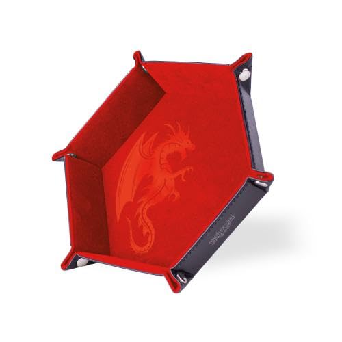 Epic Forge Würfelstrecke, 28 x 24 cm, roter Drache