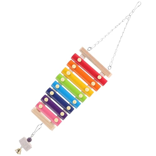 BCOATH Suspending Parrot Toy Accessory for Parakeets and Cockatiels Interactive Cage Toy for Parrots Ideal for Play and Enrichment