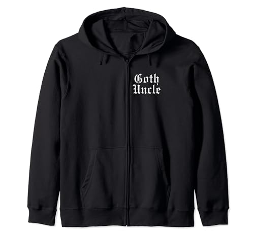 Goth Uncle Funny Emo Tío gótico Tío Sudadera con Capucha