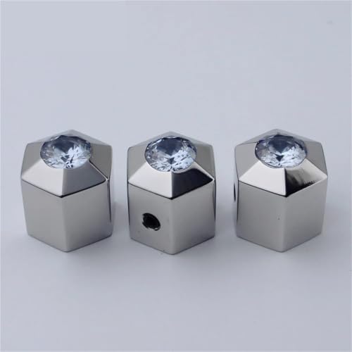 Boutons de commande de potentiomètre guitare basse acier inoxydable