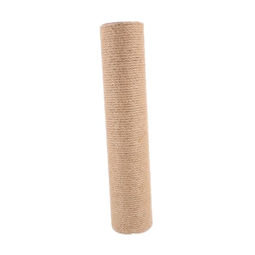 COSMEVIVI Repuesto de Poste rascador para Gatos Gatitos sosteniendo Postes de Tablero publicaciones de Gatos rascando Postes rascador Alto pequeño rascador Lindo rascador Yute Light Brown