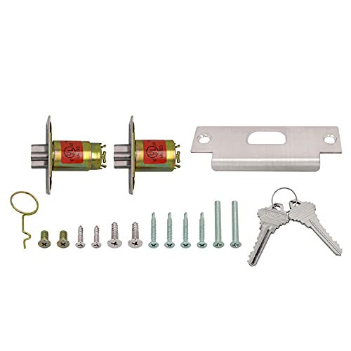 Nuk3Y Azure Grade 2 Commercial Duty Cylindrical Lever Lockeset, Ada, Ul Rated, Satin Chrome Us26D (Entry) #TOP7