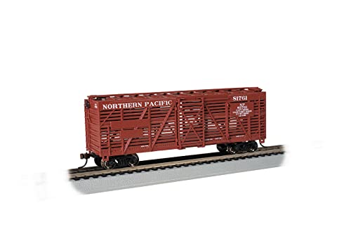 Bachmann Trains - 40' Stock Car - Northern Pacific #81761 - HO Scale
