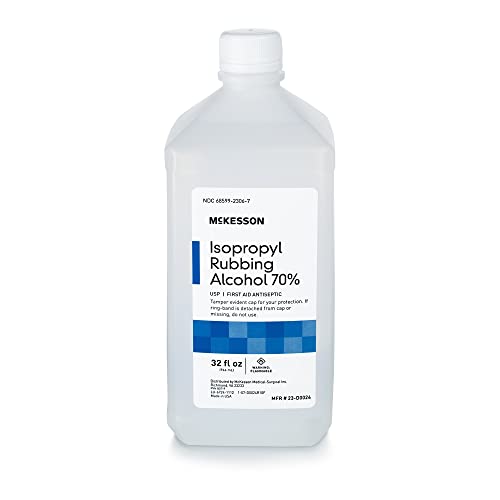 McKesson Isopropyl Rubbing Alcohol 70% [1 Count] USP First Aid An...