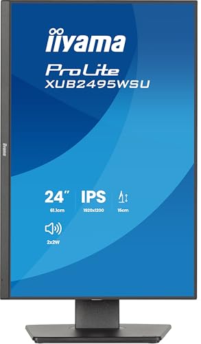 Ecran PC iiyama ProLite XB2495WSU B1 24.1 1920 x 1200 - vue 3