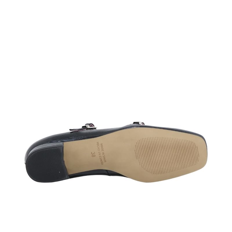 BAILARINA MARY JANE PIEL ESCOOLERS DOROTHY E2327T - 37, Negro