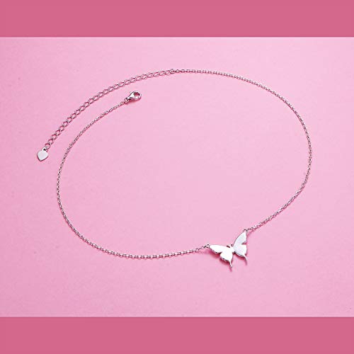 Image of S925 Sterling Silver Anklet for Women Adjustable Plus Foot Ankle Bracelet
