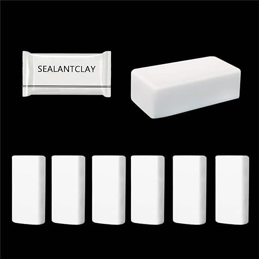 FROWWY Waterproof Duct Seal Repair Sealing Clay - Quick and Easy Mending Mud -Drywall Repair Wall Hole Filler, Clay for Wall Hole Repair PACK OF 2 (B0D3XR7YYR) Amazon Price History, Amazon Price Tracker