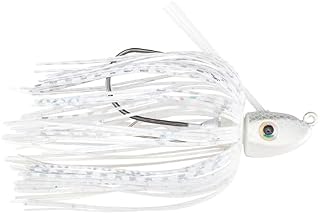 Strike King Unisex-Erwachsene TGSJ38-204 Tour Grade Swim Jig 3/8 / Weiß, 0.375-Ounce