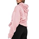 TICTICMIMI Women's Hoodies Sweatshirts Cute Long Sleeve Tops Loose Fleece Pullover Shirts with Pocket - Image 5