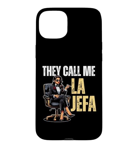 Funny Mexican Boss Design - They Call Me La Jefa �X�}�z�P�[�X iPhone 15 Plus �p