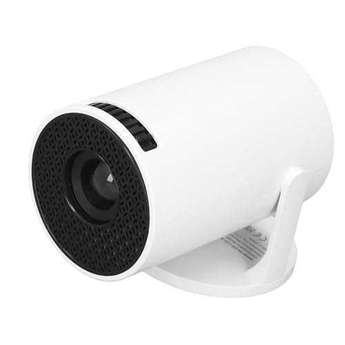 Mini Projecteur, Projecteur Portable 1080p avec WiFi, Télécommande, Projecteur de Film Rotatif à 180 ° pour Smartphone TV Stick/HDMI/USB