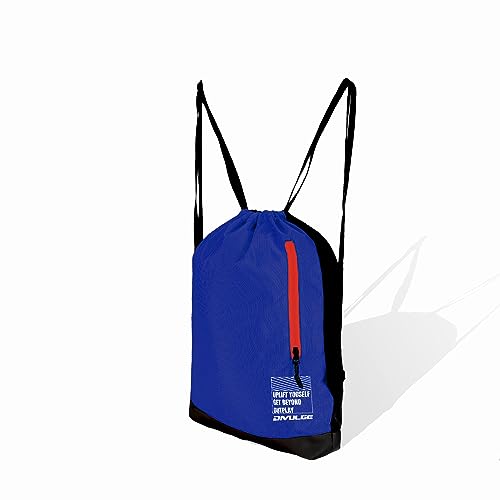 DIVULGE Ninja Polyester Drawstring Sports/Gym and Multi Utility Bag (royal blue)