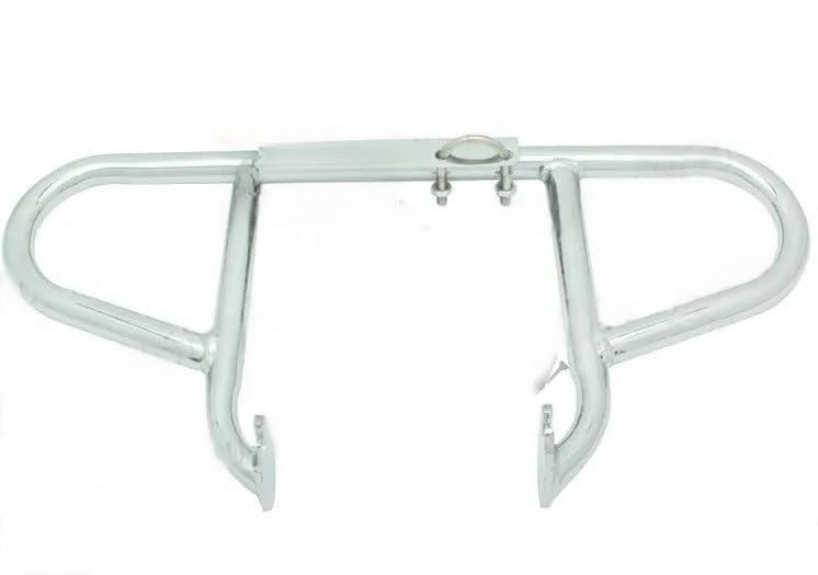 Garde moteur moto Virago XV250 : crash bar métallique chromé de protection