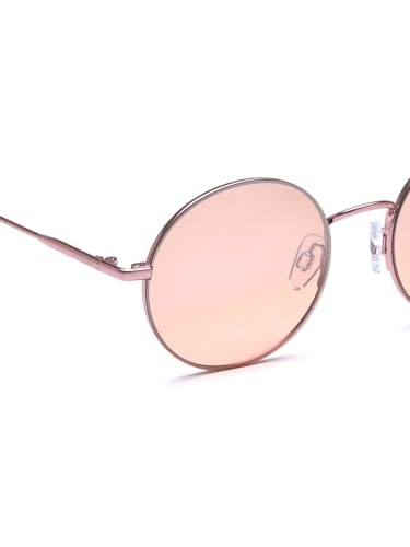 Image of IDEE sunglasses| 100% UV Protected | Gradient | Full Rim | Round | Men and Women | Medium | Alloy Metal Frame |Gradient Polycarbonate Lens |IDS2976