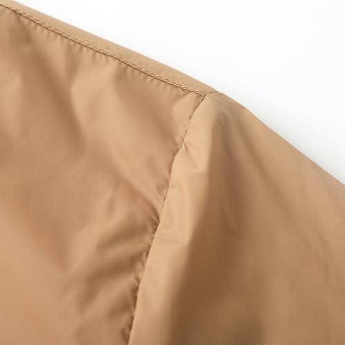 URBANFIND Men's Varsity Jacket Spring Fall Windbreaker Lightweight Bomber Jacket4