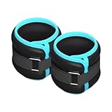 Yiju 2Pcs Ankle Wrist Weights, Cuffs Arm Weights, Dancing Leg Weight Straps Strength Training for Yoga Gymnastics Aerobics Walking, Total 1.5KG 26x11cm