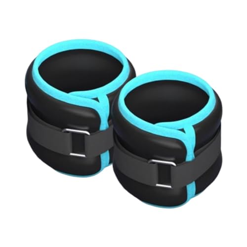 Yiju 2Pcs Ankle Wrist Weights, Cuffs Arm Weights, Dancing Leg Weight Straps Strength Training for Yoga Gymnastics Aerobics Walking, Total 1.5KG 26x11cm