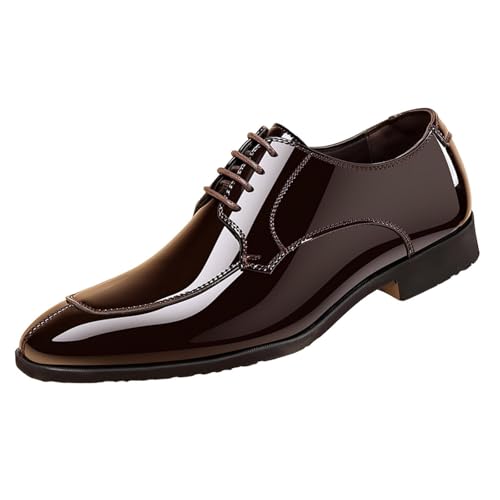 Brown Men Fashion Summer Footwear with Business Formal Leather and Soft Sole for Professional and Casual Outings