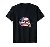 Countryballs USA United States T-Shirt