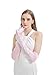 Long Pink Gloves Costume Women Long Pink Satin Gloves 21