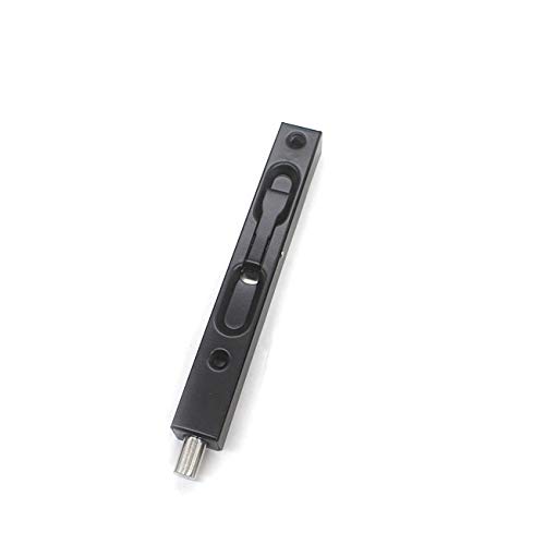Verrou de sécurité Flush Bolt TOGU HC 61 cm en acier inoxydable noir mat Premium