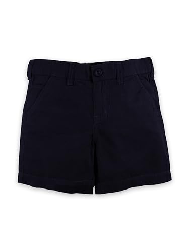 Image of KiddoPanti Boys Solid Cotton Woven Knee Length Formal Shorts