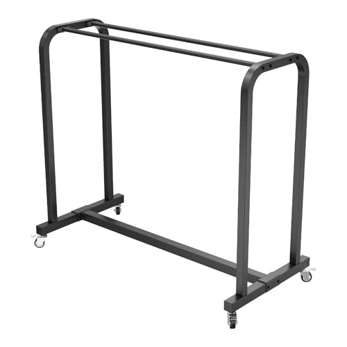image for Power Systems Exercise Mat Cart, Rolling Storage Cart, Holds Up to 60-