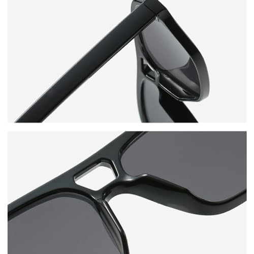 Lunettes de soleil carrées anti-éblouissement taille unique
