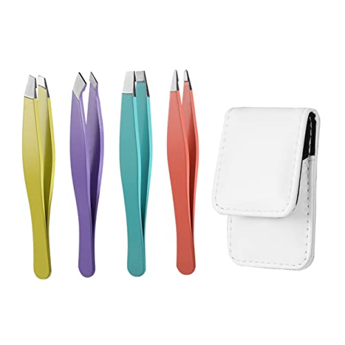 Beaupretty 1Juego Pinzas Inoxidable con Ergonómico Clip Práctico de Herramienta de Depilación Facial Ligero y Durable