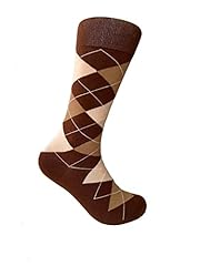 Argyle Espresso/Camel/Nude