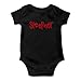 Produktbild SMARTYPANTS Sleepnot Baby-Strampler  Sleep Not Knot Slipknot Music Rock Heavy Metal, lustige Babyparty, Baby-Strampler, Schlafanzug, Body, Weste, Geschenk (schwarz, 612 Monate)